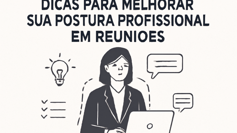 Dicas para Melhorar Sua Postura Profissional em Reuniões