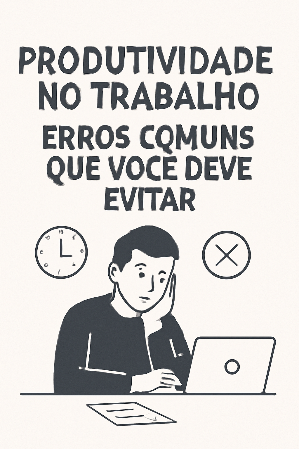 Produtividade no Trabalho: Erros Comuns que Você Deve Evitar