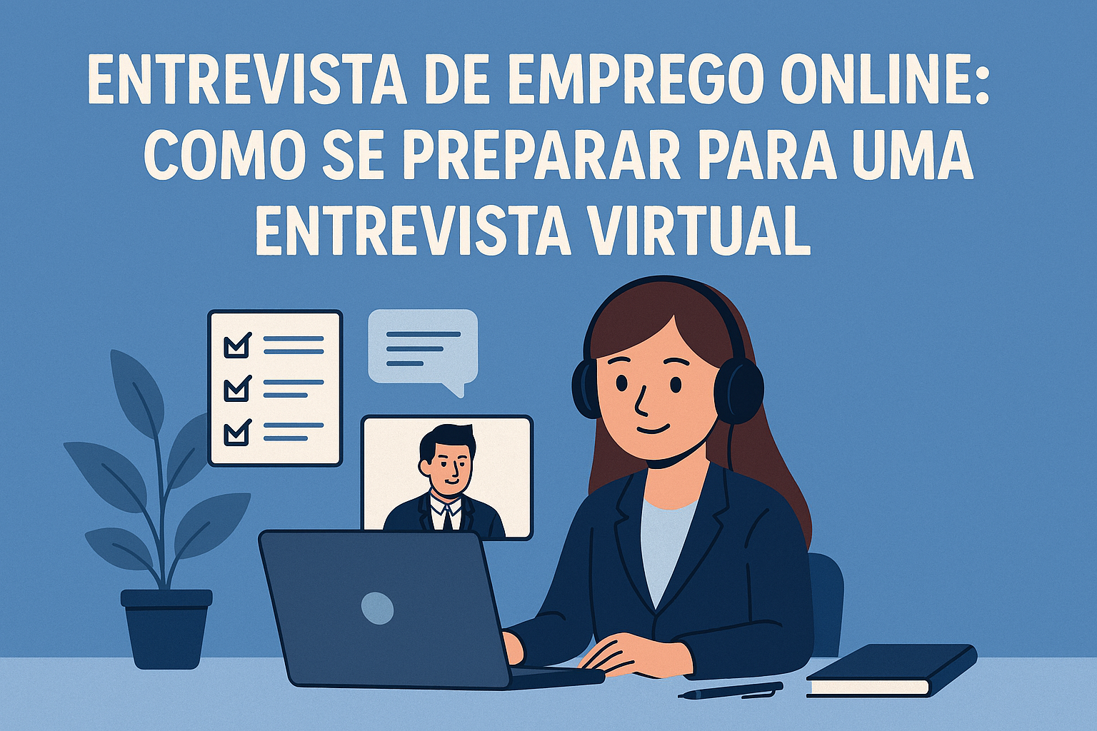 Entrevista de Emprego Online: Como se Preparar para uma Entrevista Virtual